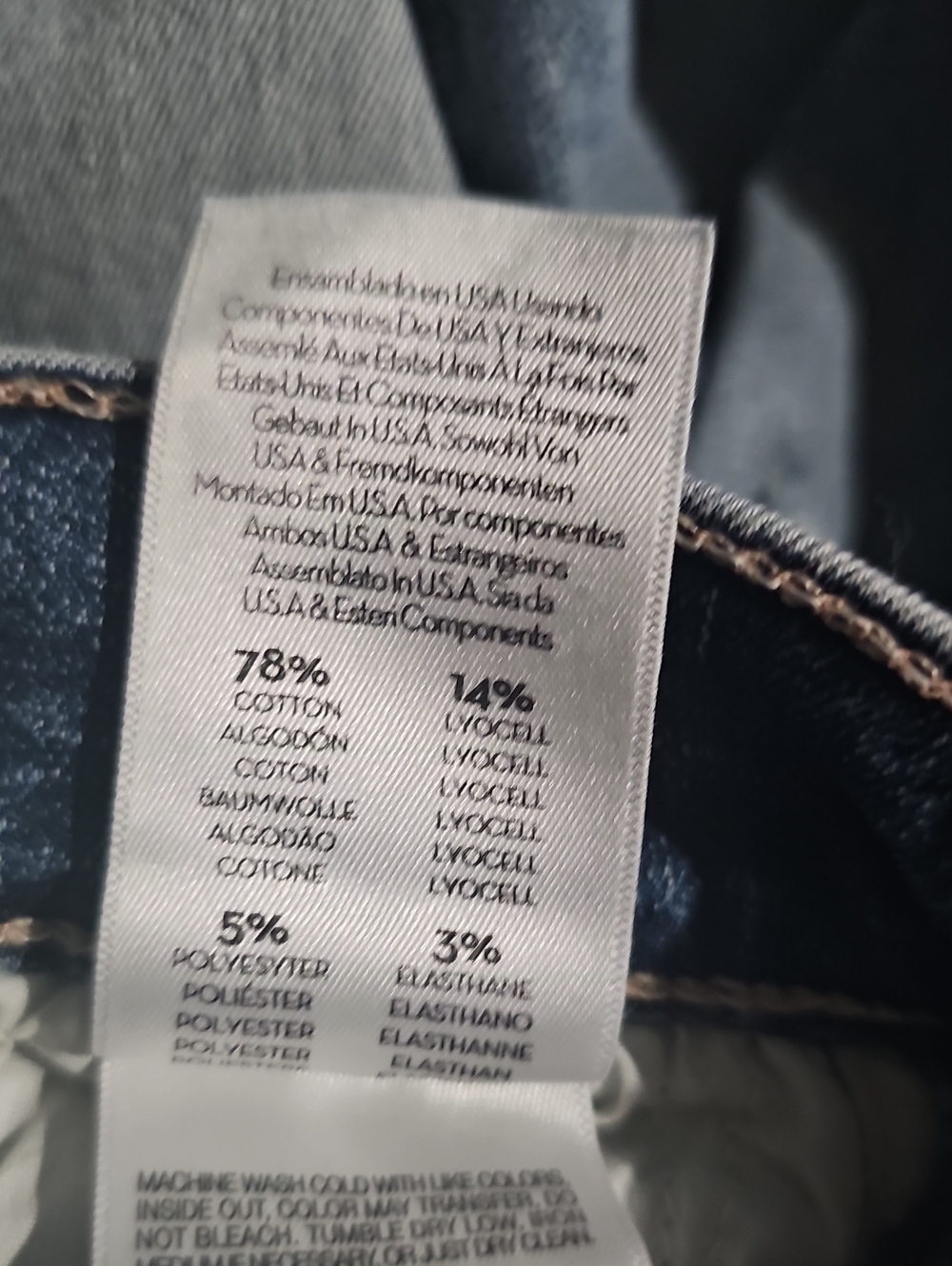 MOTHER The Super Cruiser High Rise Flare Jeans 27 Going In Circles Ombre - Picture 11 of 11